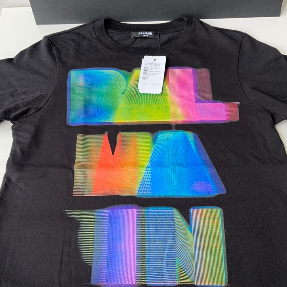 NEW Balmain T- Shirt - Picture 5 of 12
